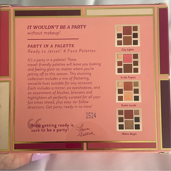 LAURA GELLER NEW YORK Annual Party in a Palette Full Face Palette Makeup NEW - Picture 3 of 6